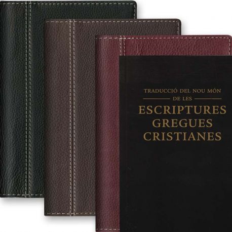 Funda Biblia Catalán - Piel - Sin Cremallera